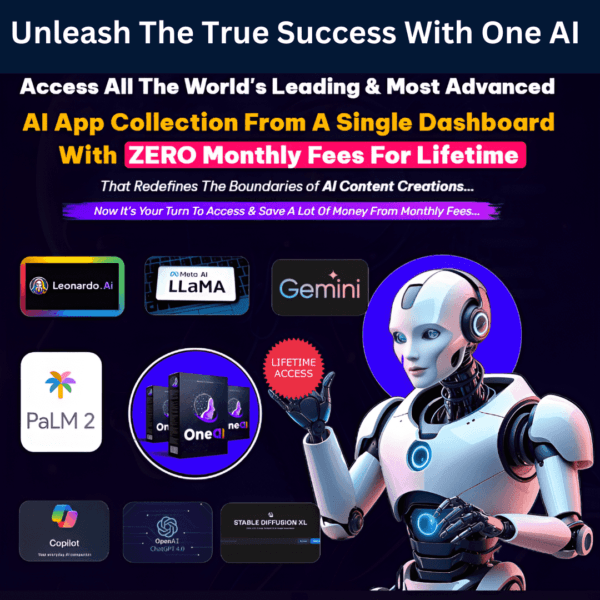 One-Ai Tools Bundle Pack Of 9 Premium AI Tool.