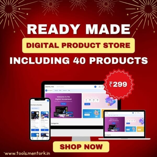 DFY Digital Product Readymade Wordpress Website